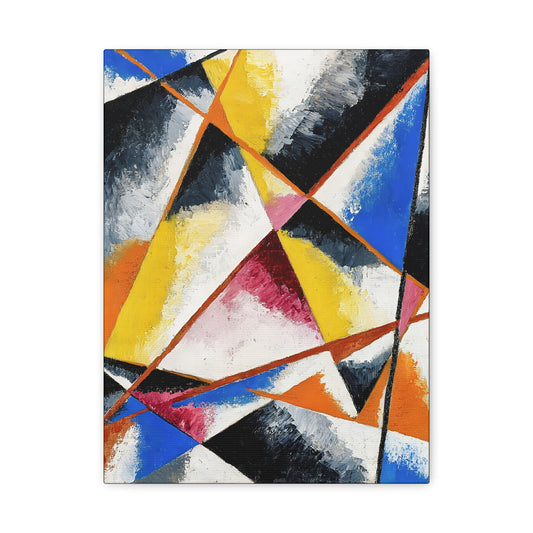 Untitled Compositions (circa 1916) by Lyubov Popova  / Reproduction Fine Art sur Toile /  Epaisseur 3.2 cm - 1.25 inch