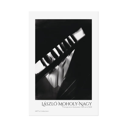 Fotogramm (between 1925 and 1928) by László Moholy-Nagy / Affiche imprimée - Série ART's Collection