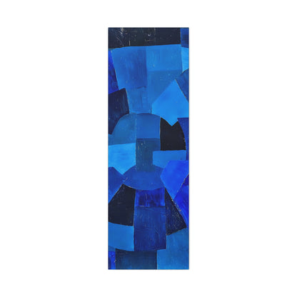 Komposition in Blau (1931) by Otto Freundlich  / Reproduction Fine Art sur Toile / Epaisseur 3,2cm - 1'25 po