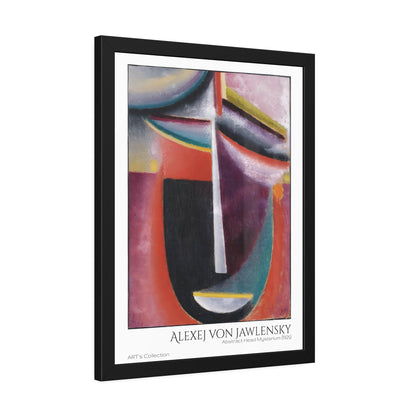 Abstract Head Mysterium (1925) by Alexej von Jawlensky  / Affiche Encadrée série ART's Collection