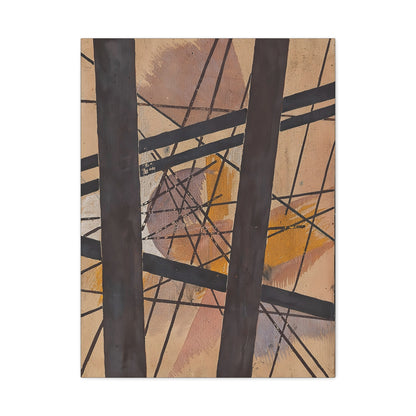 Raum-Kraft Komposition (1921-22) by Lyubov Popova  / Reproduction Fine Art sur Toile /  Epaisseur 3.2 cm - 1.25 inch
