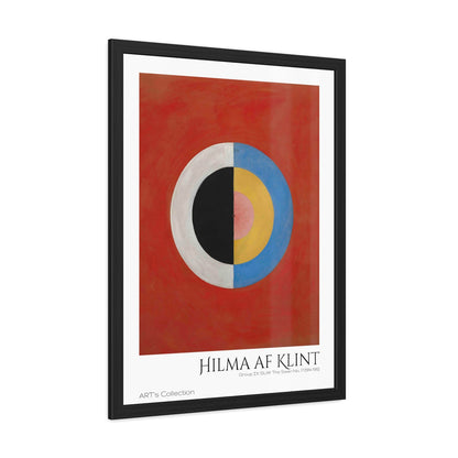 Group IX,SUW, No. 17. The Swan, No. 17 (1914-1915) by Hilma af Klint   /   Affiche Encadrée série ART's Collection