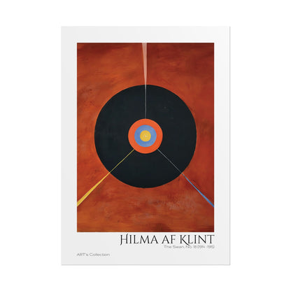 The Swan, No. 18 (1914 -1915) by Hilma af Klint  / Affiche imprimée - Série ART's Collection