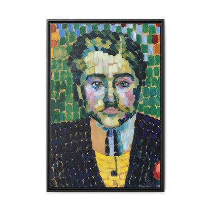 Jean Metzinger by Robert Delaunay  / Toile encadrée sur caisse américaine