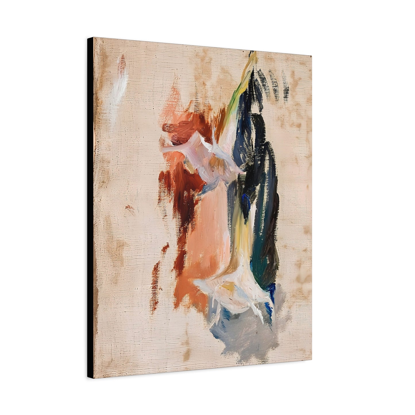 Study of a flower by Jan Ciaglinski / Reproduction Fine Art sur Toile /  Epaisseur 3.2 cm - 1.25 inch