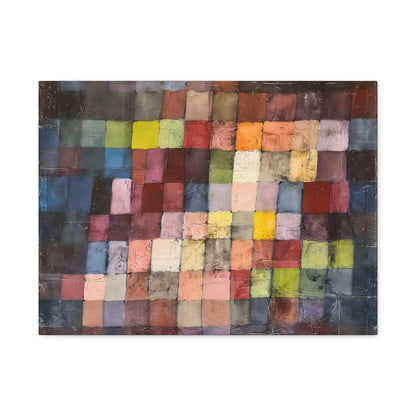 Ancient Sound (1925) by Paul Klee / Reproduction Fine Art sur Toile / Large Epaisseur 3.2 cm - 1.25 inch