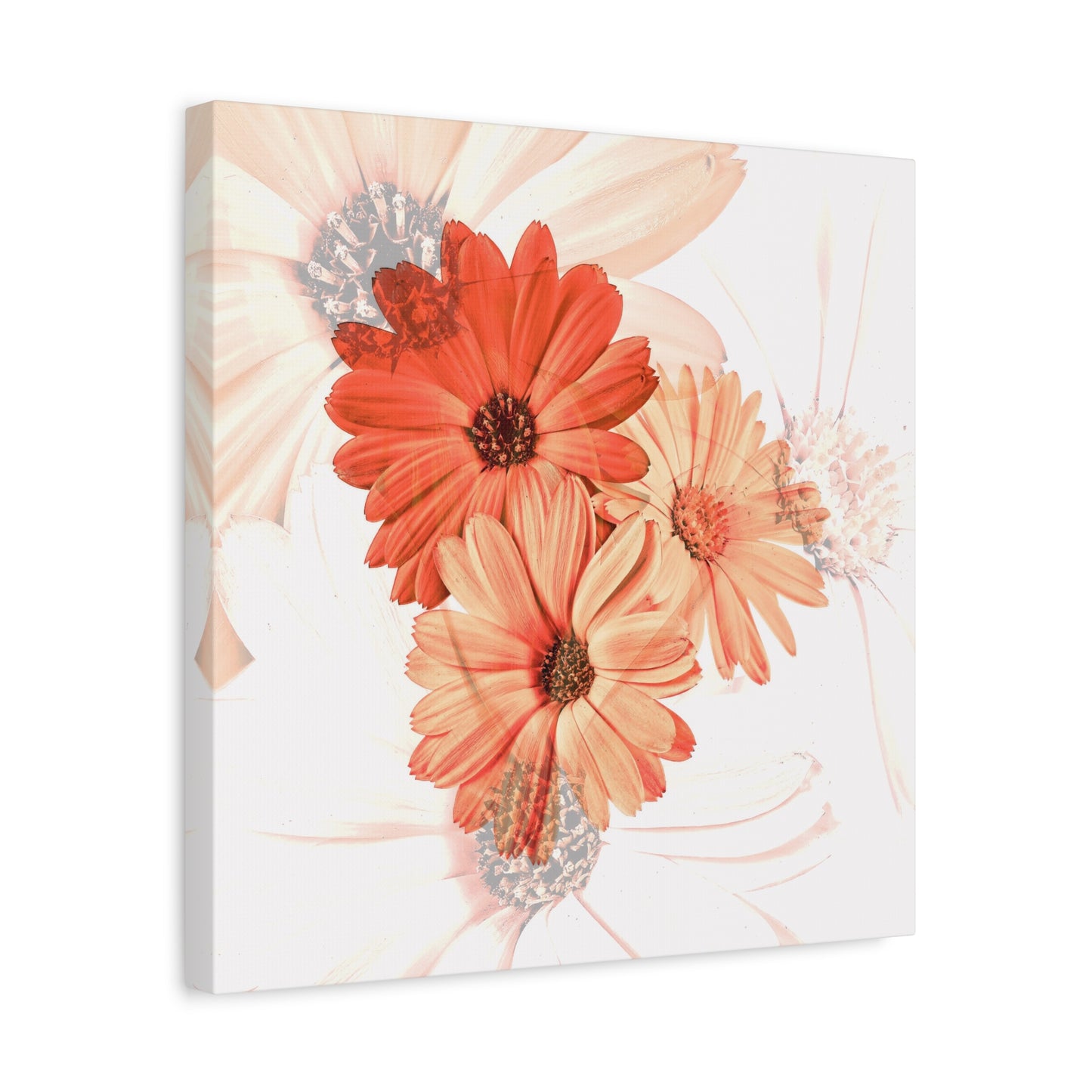Collection Signature "FLORAL Numéro 17" sur Toile Fine Art sur Toile / Epaisseur 3,2cm - 1'25 po