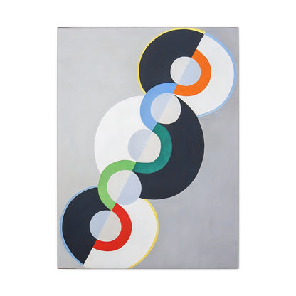 Endless_Rhythm  by Robert Delaunay / Reproduction Fine Art sur Toile / Epaisseur 3,2cm - 1'25 po
