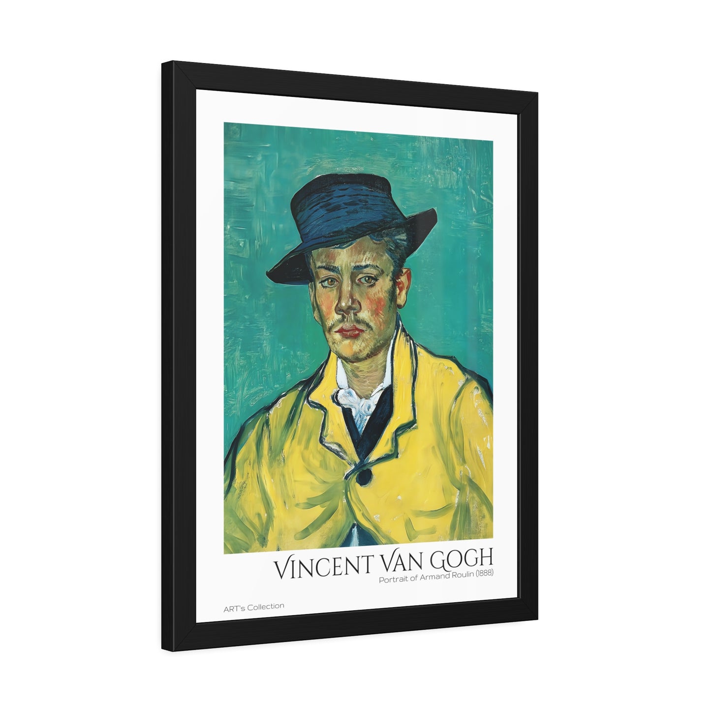 Portrait of Armand Roulin (1888)  by Vincent Van Gogh / Affiche Encadrée série ART's Collection