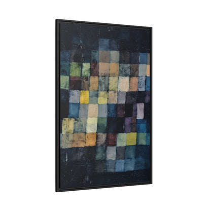 Old sound (1925) ) by Paul Klee  / Toile encadrée sur caisse américaine