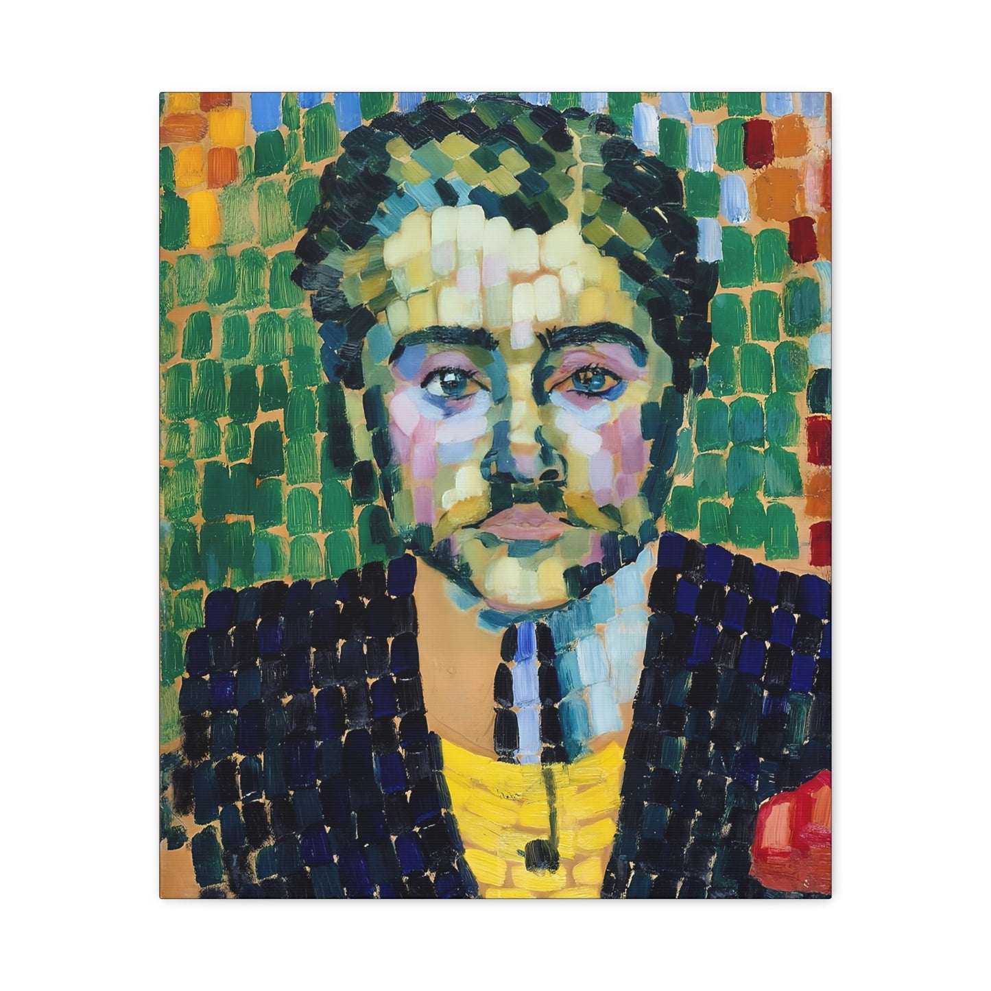 Jean Metzinger (1906) by Robert Delaunay / Reproduction Fine Art sur Toile / Epaisseur 3,2cm - 1'25 po