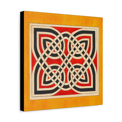 Celtic Ornament (ca 1900) by Elizabeth A. Nedwill  / Reproduction Fine Art sur Toile / Flanc Large Epaisseur 3.2 cm - 1.25 inch