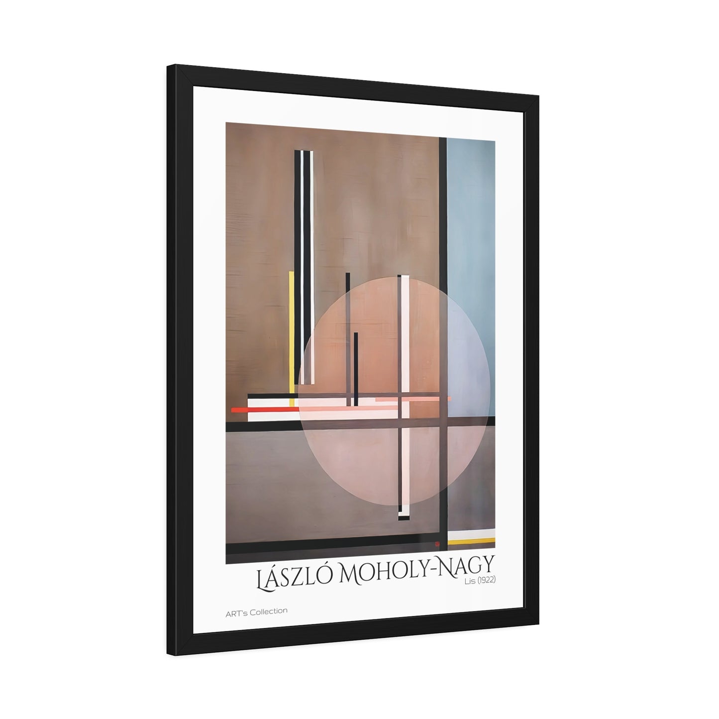 Lis (1922) by László Moholy-Nagy  / Affiche Encadrée série ART's Collection