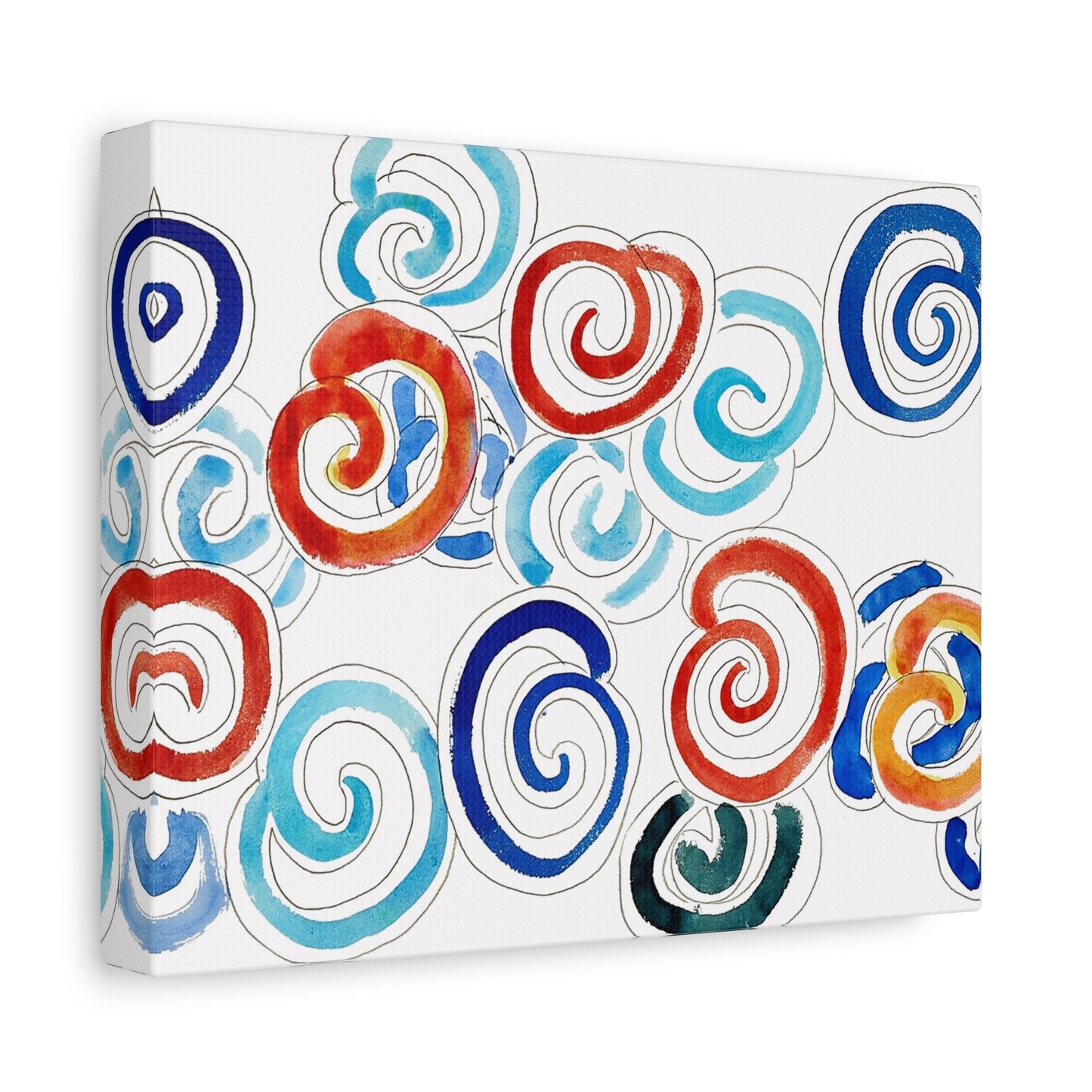 Escargots (1953) by Henri Matisse / Reproduction Fine Art sur Toile / Flanc Large Epaisseur 3.2 cm - 1.25 inch