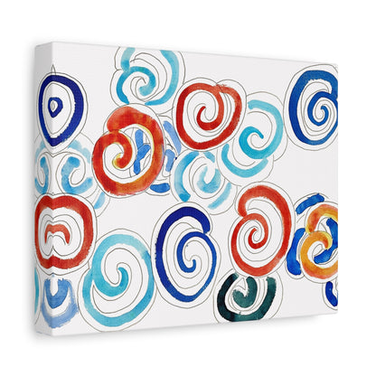 Escargots (1953) by Henri Matisse / Reproduction Fine Art sur Toile / Flanc Large Epaisseur 3.2 cm - 1.25 inch