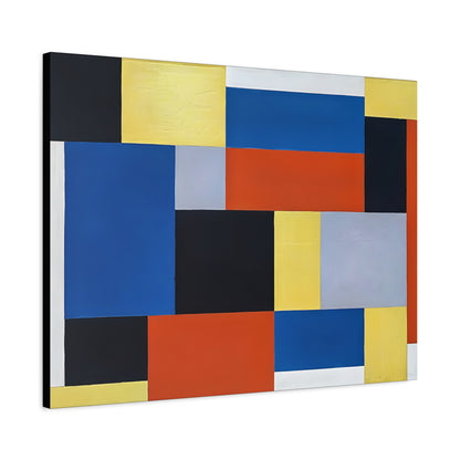 Composition XX (1920) by Theo van Doesburg  / Reproduction Fine Art sur Toile / Epaisseur 3.2 cm - 1.25 inch