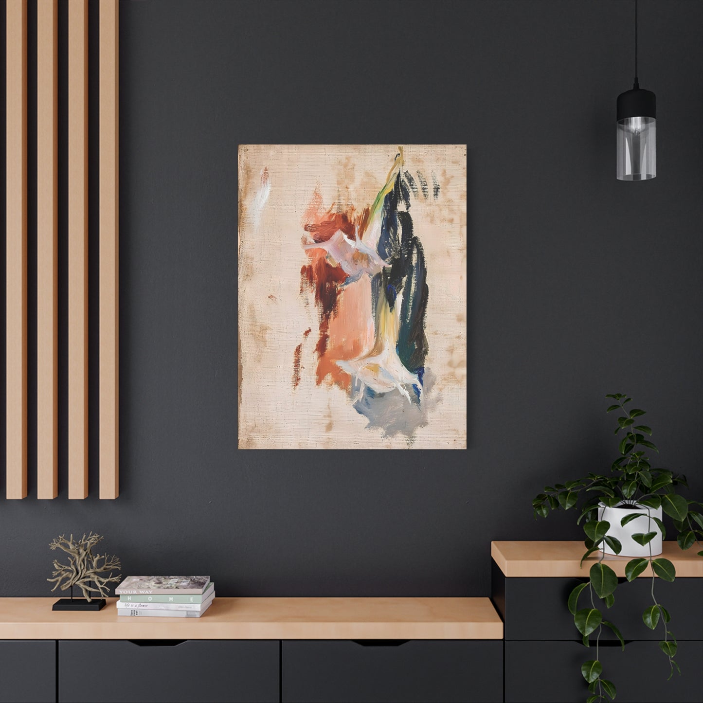 Study of a flower by Jan Ciaglinski / Reproduction Fine Art sur Toile /  Epaisseur 3.2 cm - 1.25 inch