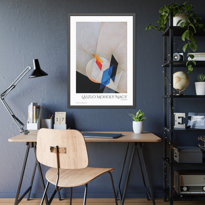 A 18 (1927) by László Moholy-Nagy  / Affiche Encadrée série ART's Collection