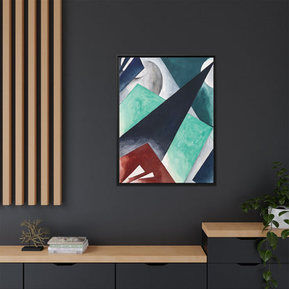 Painterly Architectonic (1918) by Lyubov Popova / Toile encadrée sur caisse américaine