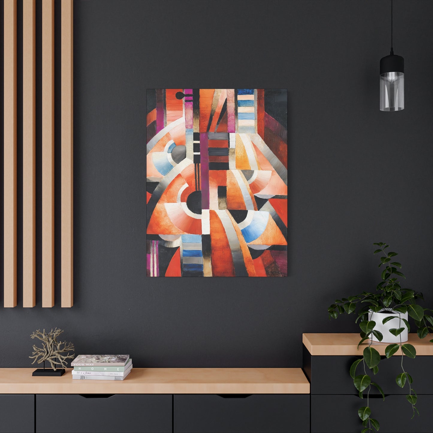 Balalaika (Ca. 1916) by Thorvald Hellesen / Reproduction Fine Art sur Toile /  Epaisseur 3.2 cm - 1.25 inch