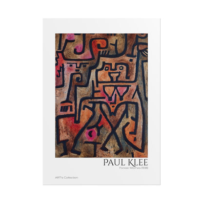Forest Witches (1938)  by Paul Klee / Affiche imprimée - Série ART's Collection