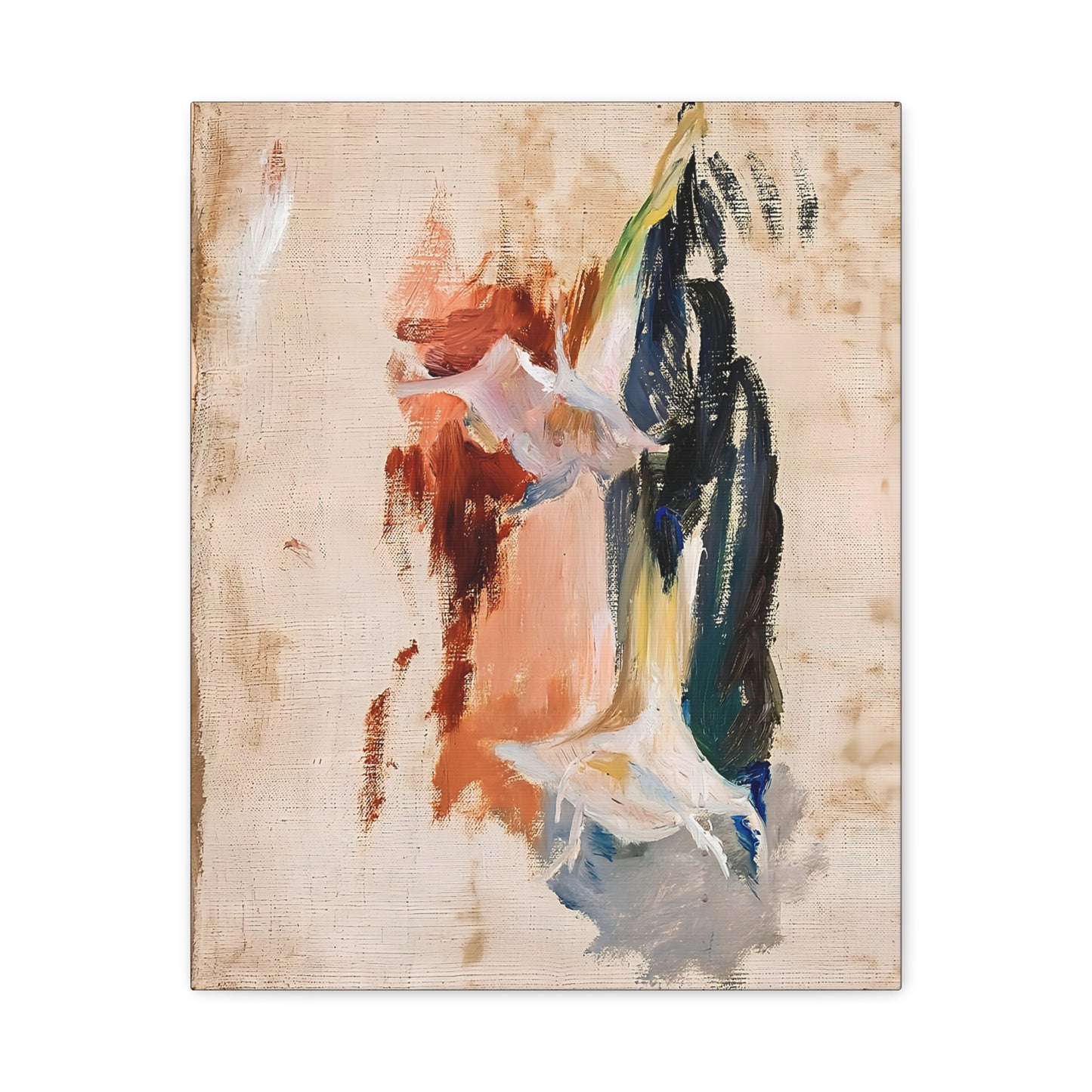Study of a flower by Jan Ciaglinski / Reproduction Fine Art sur Toile /  Epaisseur 3.2 cm - 1.25 inch