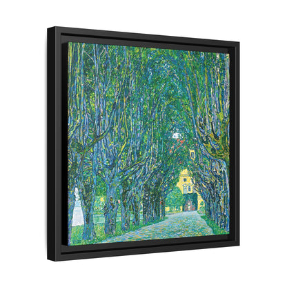 Avenue to the Kammer Castle (1912) by Gustav Klimt / Toile encadrée sur caisse américaine