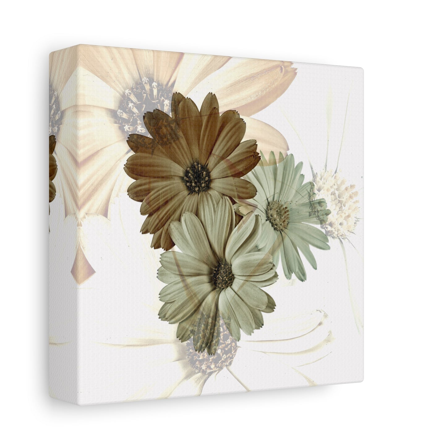 Collection Signature "FLORAL Numéro 12" sur Toile Fine Art sur Toile / Epaisseur 3,2cm - 1'25 po