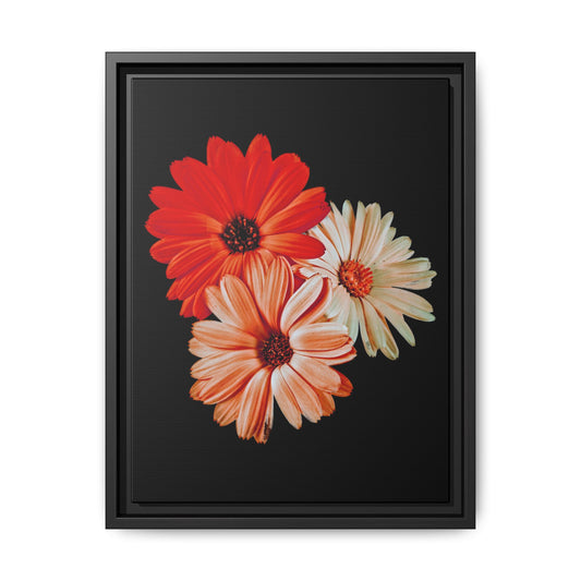 Collection Signature "FLORAL Numéro 7" sur Toile encadrée avec caisse américaine