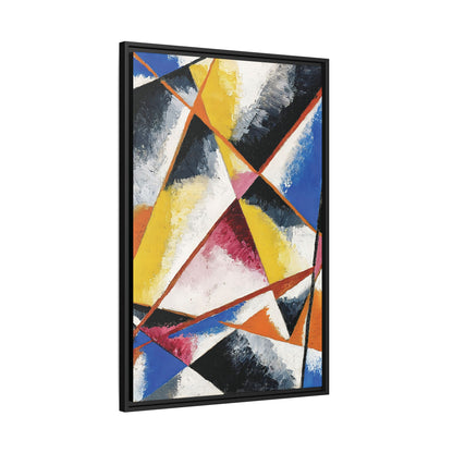 Untitled Compositions (circa 1916)  by Lyubov Popova / Toile encadrée sur caisse américaine
