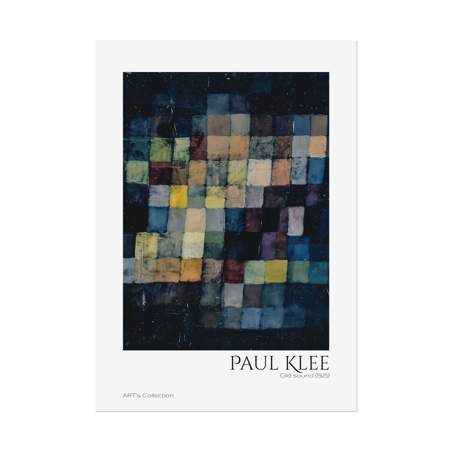 Old sound (1925) by Paul Klee / Affiche imprimée - Série ART's Collection