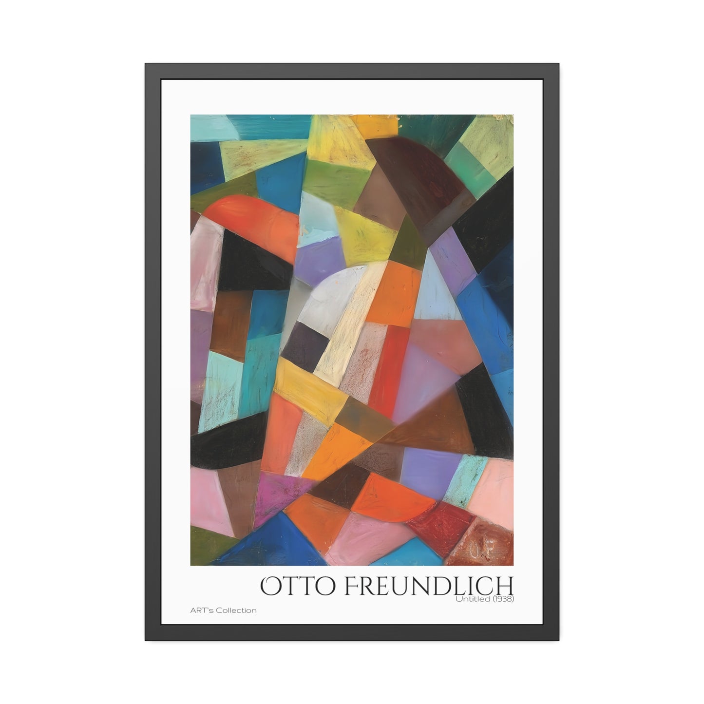 Untitled (1938) by Otto Freundlich  / Affiche Encadrée série ART's Collection