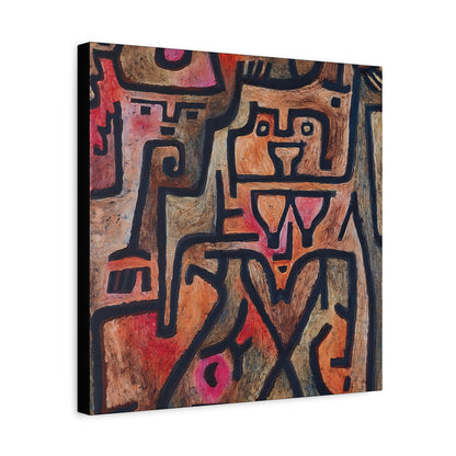 Forest Witches (1938) by Paul Klee / Reproduction Fine Art sur Toile / Epaisseur 3,2cm - 1'25 po