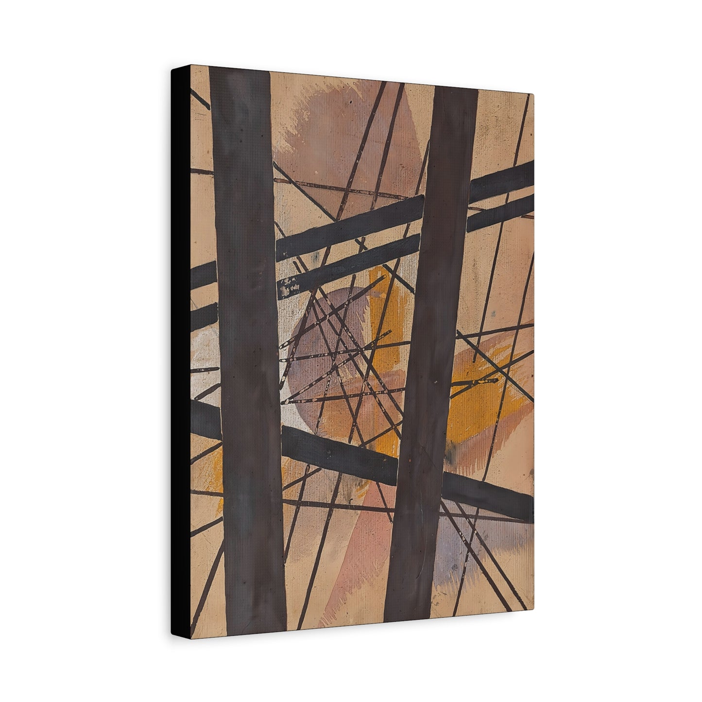 Raum-Kraft Komposition (1921-22) by Lyubov Popova  / Reproduction Fine Art sur Toile /  Epaisseur 3.2 cm - 1.25 inch