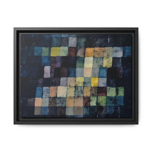 Old sound (1925) ) by Paul Klee  / Toile encadrée sur caisse américaine