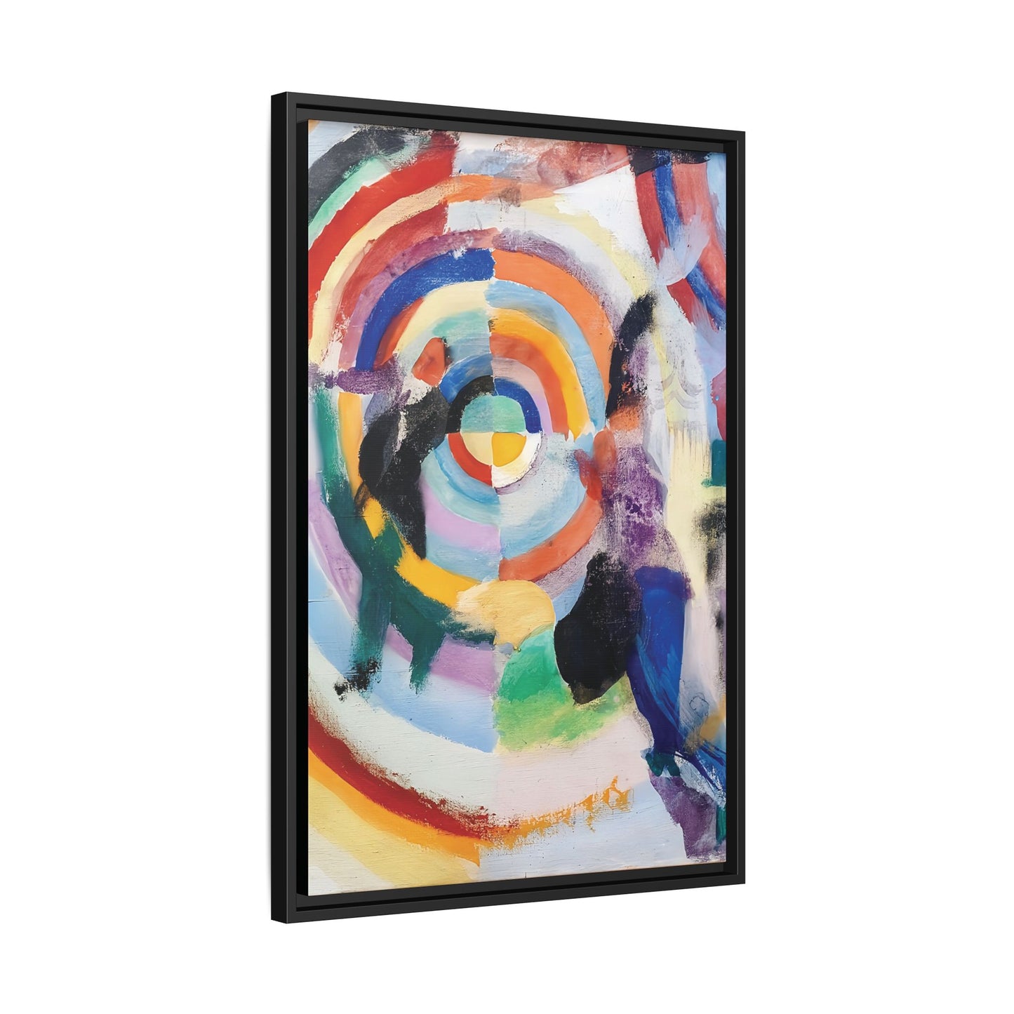 Crimes of Passion (1914)  by Robert Delaunay  / Toile encadrée sur caisse américaine