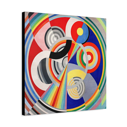 Rythme numéro 1 (1938) by Robert Delaunay / Reproduction Fine Art sur Toile / Large Epaisseur 3.2 cm - 1.25 inch