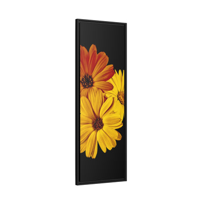 Collection Signature "FLORAL Numéro 4" sur Toile encadrée avec caisse américaine