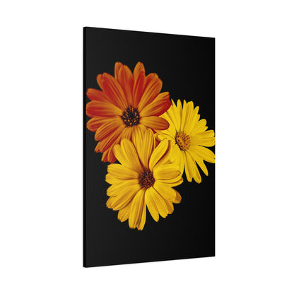 Collection Signature "FLORAL Numéro 4" sur Toile Fine Art sur Toile / Epaisseur 3,2cm - 1'25 po
