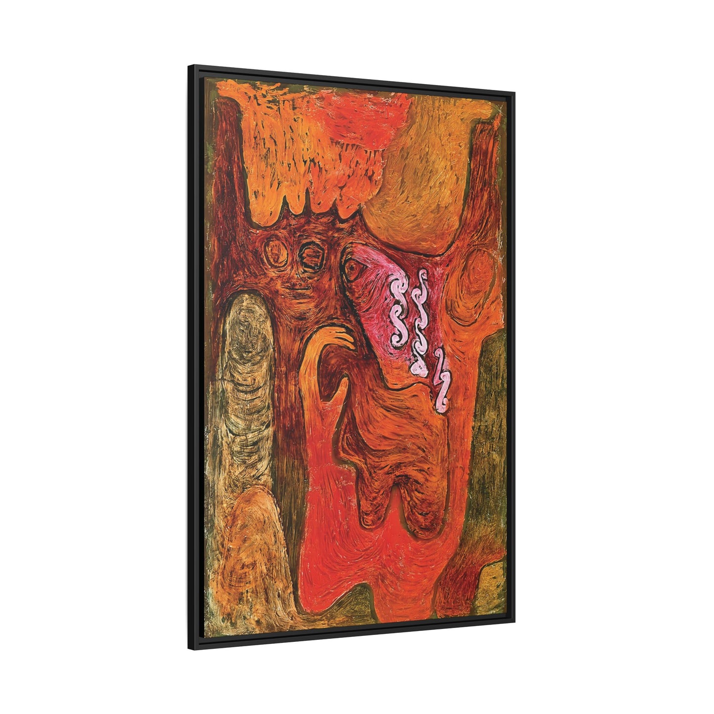 Dryaden (1939) by Paul Klee / Toile encadrée sur caisse américaine
