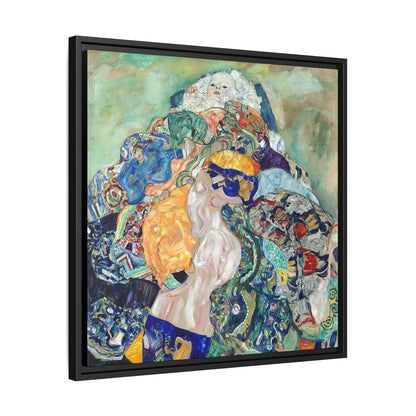 Baby (Cradle) (1917-1918) by Gustav Klimt / Toile encadrée sur caisse américaine