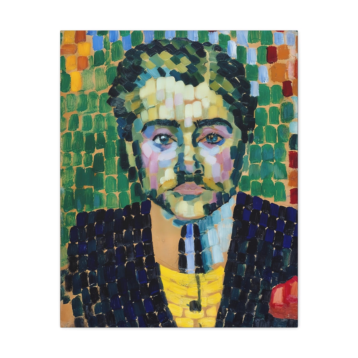 Jean Metzinger (1906) by Robert Delaunay / Reproduction Fine Art sur Toile / Epaisseur 3,2cm - 1'25 po
