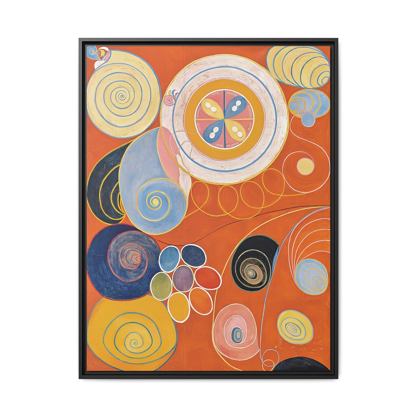 Group IV, No. 3. The Ten Largest, Youth (1907 by Hilma af Klint   / Toile encadrée sur caisse américaine