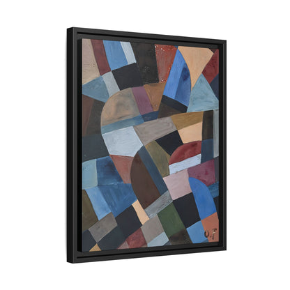 Composition by Otto Freundlich   / Toile encadrée sur caisse américaine