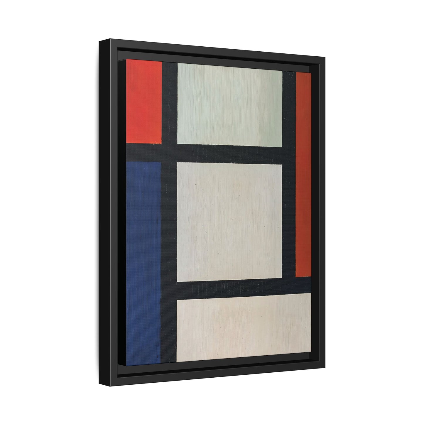 Contra-Composition (1927-28) by Theo van Doesburg  / Toile encadrée sur caisse américaine