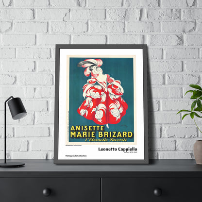 Anisette Marie Brizard (1928) by Leonetto Cappiello / Affiche Encadrée Série Vintage Ads Collection