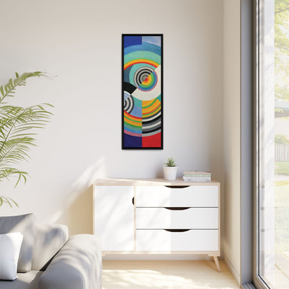 Rythme Numéro 3 (1938)  by Robert Delaunay  / Toile encadrée sur caisse américaine