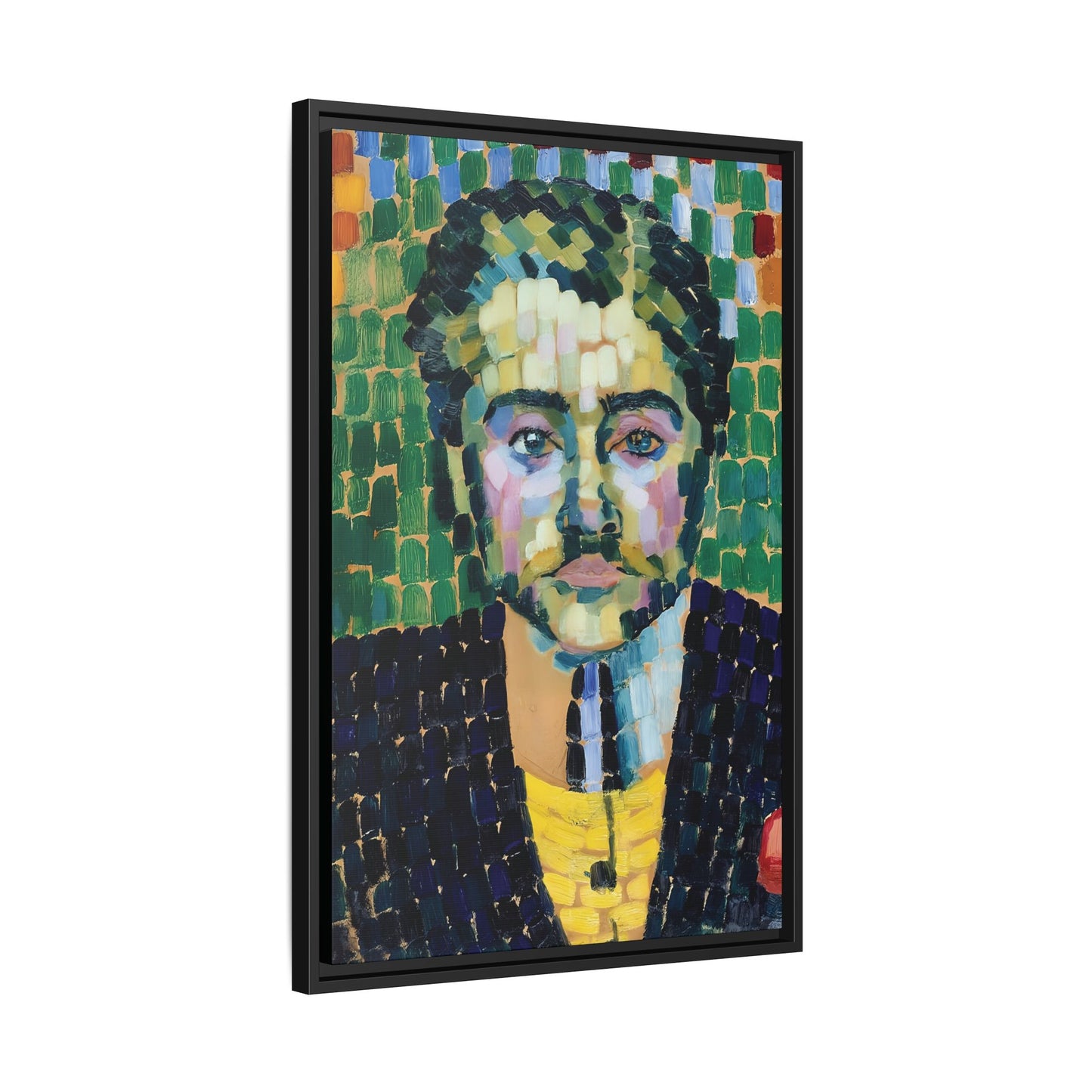 Jean Metzinger by Robert Delaunay  / Toile encadrée sur caisse américaine