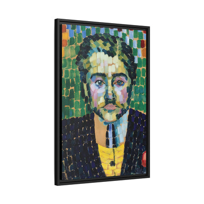 Jean Metzinger by Robert Delaunay  / Toile encadrée sur caisse américaine