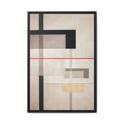 K VII (1922) by László Moholy-Nagy  / Toile encadrée sur caisse américaine
